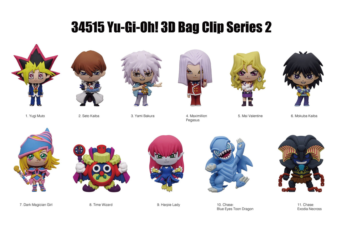 Yu-Gi-Oh | PVC-Taschenanhänger | Series 2