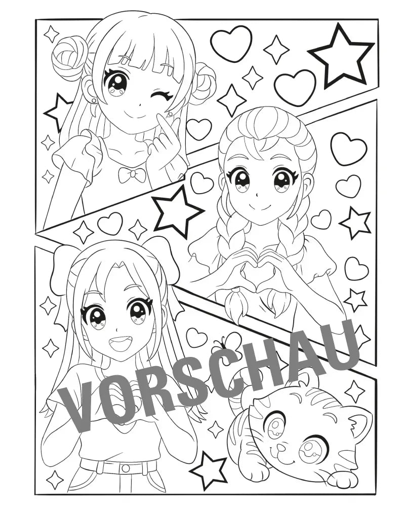 Fandom K-Pop Malbuch