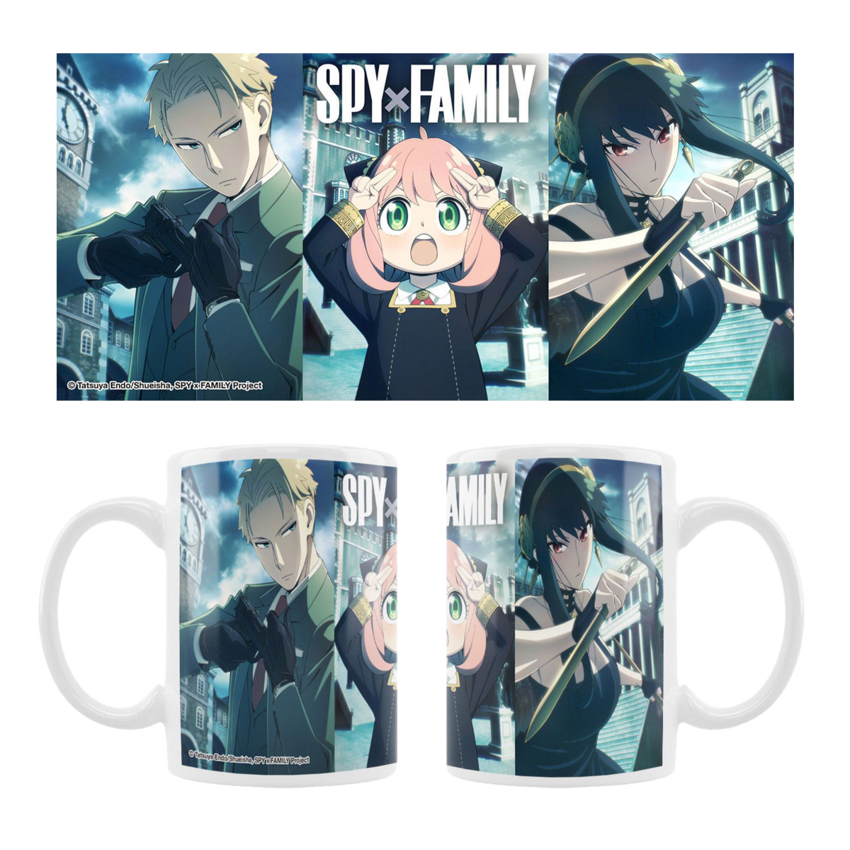 Loid, Anya & Yor | Spy x Family | Tasse 350 ml
