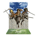 Eren, Mikasa & Armin | Attack on Titan | Acryl Diorama 20 cm