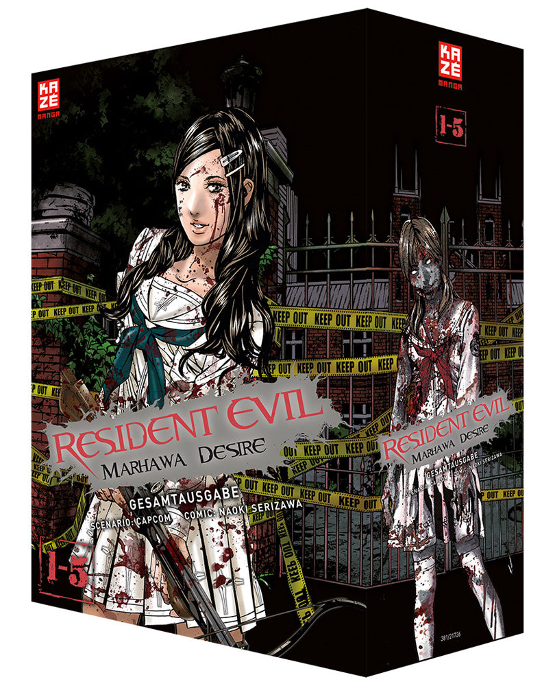 Resident Evil - Marhawa Desire  | Band 01 - 05 im Sammelschuber