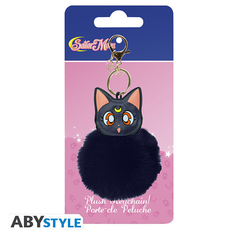 Luna | Sailor Moon | Plüsch-Schlüsselanhänger 10 cm
