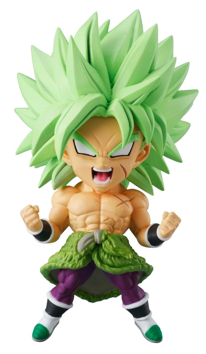 Broly - Super Saiyan | Dragon Ball Super | Figur Chibi Masters 8 cm