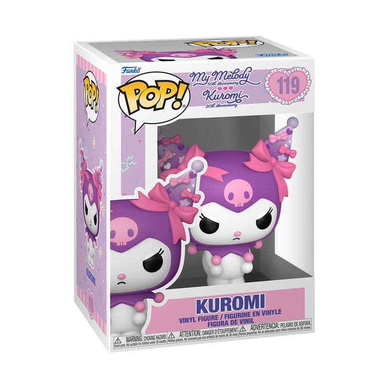 Kuromi Grumpy | Sanrio | POP! Vinyl Figur 9 cm