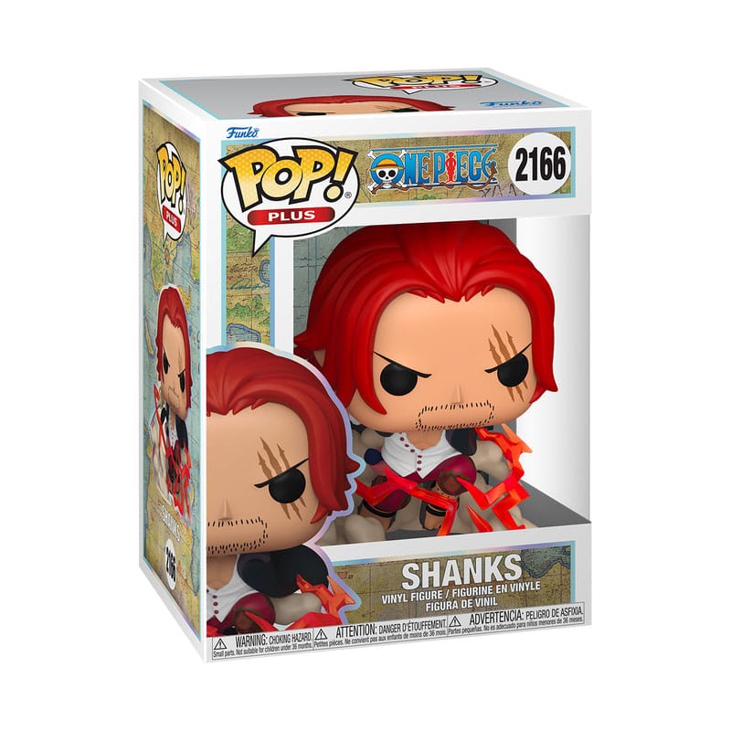 "Rothaar" Shanks | One Piece | POP! Vinyl Figur 9 cm