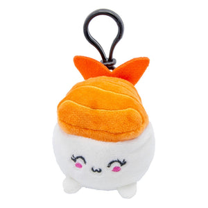 Nigiri Sushi mit Garnele | Plushi | Plüschfigur-Schlüsselanhänger 7 cm