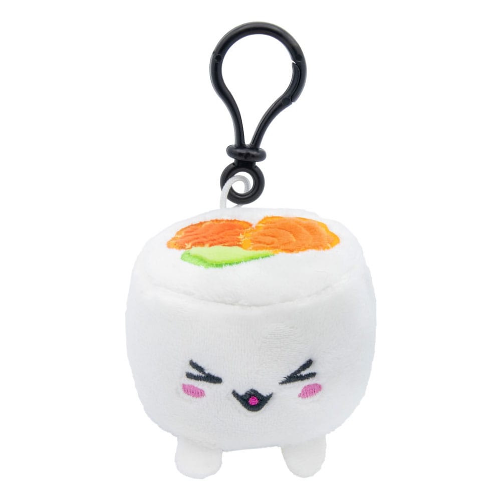 Uramaki Sushi mit Lachs | Plushi | Plüschfigur-Schlüsselanhänger 7 cm