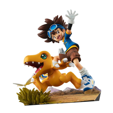 Taichi Yagami & Agumon (20th Anniversary) | Digimon | G.E.M. PVC Figur 12 cm