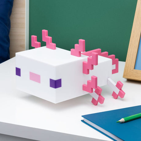 Axolotl | Minecraft | Lampe 21 cm