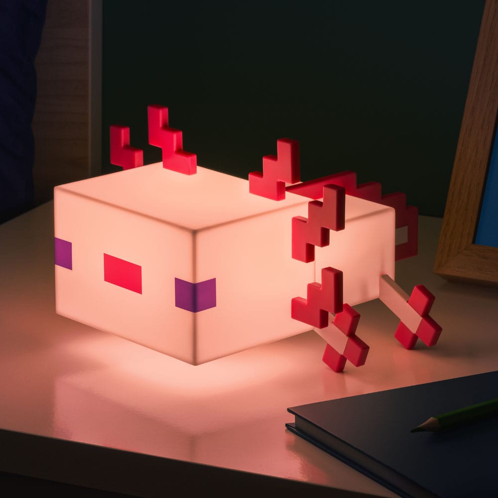 Axolotl | Minecraft | Lampe 21 cm