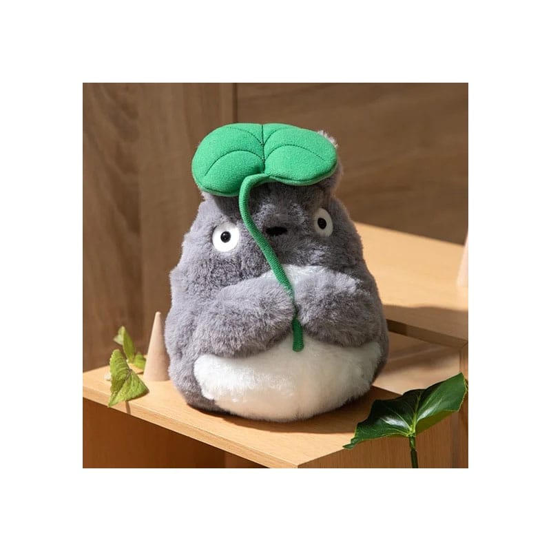 Mein Nachbar Totoro | Plüschfigur mit Blatt 21 cm