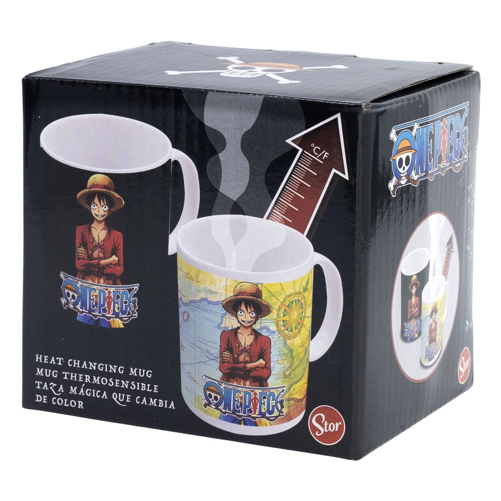 Money D. Luffy | One Piece | Tasse mit Thermoeffekt 325 ml